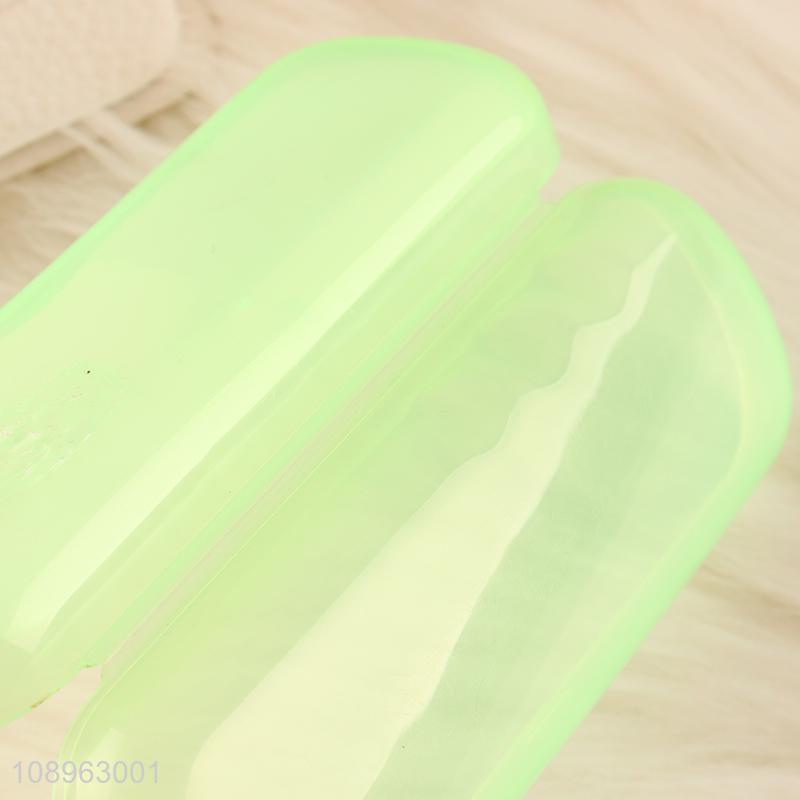 High Quality Transparent Hard Shell Plastic Sunglasses Case