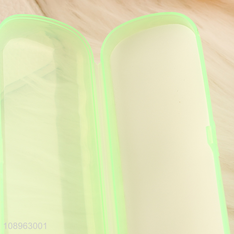 High Quality Transparent Hard Shell Plastic Sunglasses Case