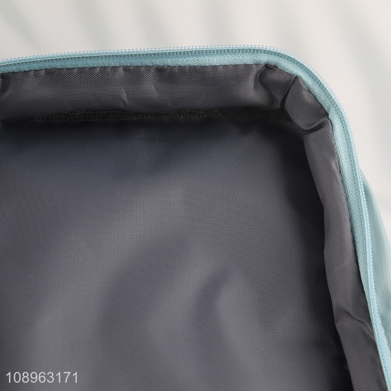 Hot Selling Poratble Travel Cosmetic Makeup Bag with Handle for Women