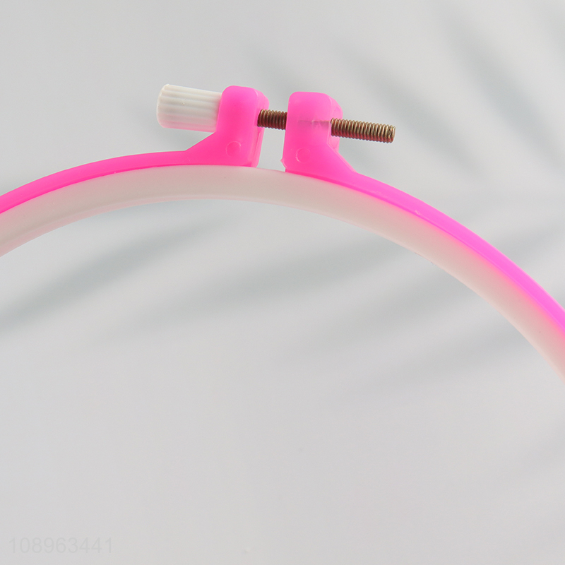 Wholesale Embroidery Hoop Adjustable Circle Cross Stitch Hoop Ring