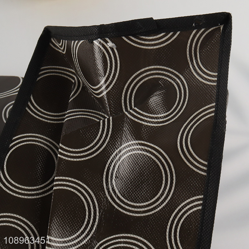 High Quality Zippered Shopping Bag Waterproof Clothing Storage Bag