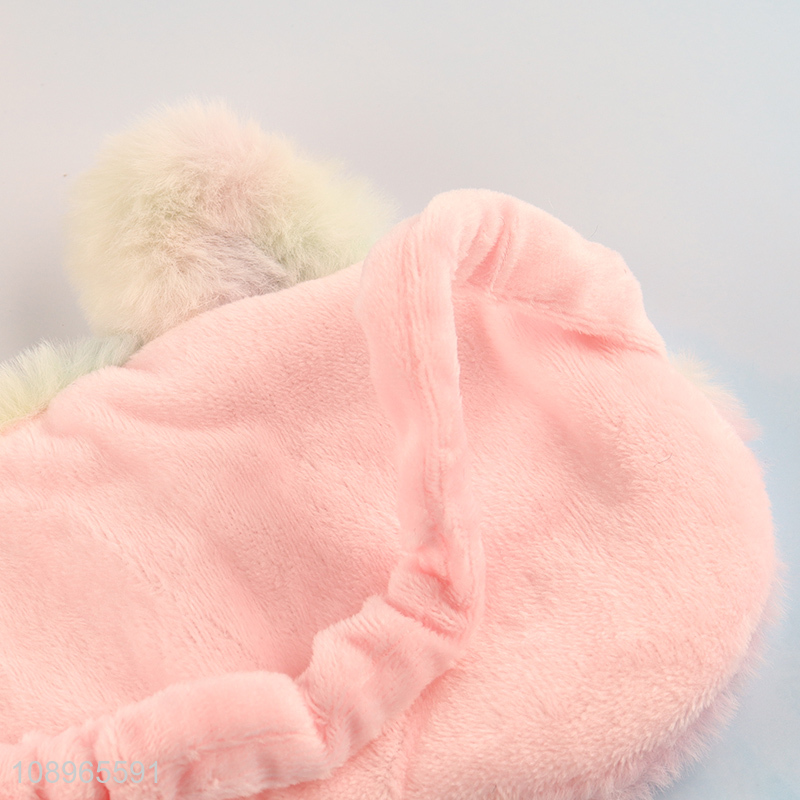 Online Wholesale Cute Plush Blindfold Ultra Soft Sleeping Masks