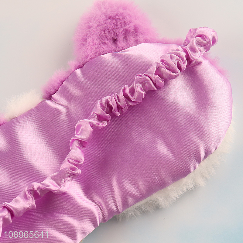 Good Quality Plush Sleep Mssk Ultra Cute Soft Blindfold Travel Mask