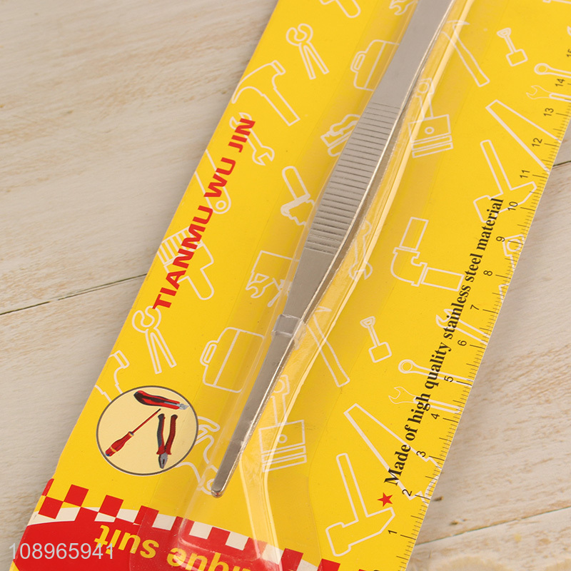 Hot Selling Round Tip Anti-Static Precision Tweezers for Craft