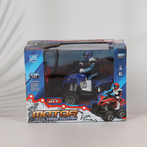 Yiwu market kids 1:16 remote control cross country motorcycle toys