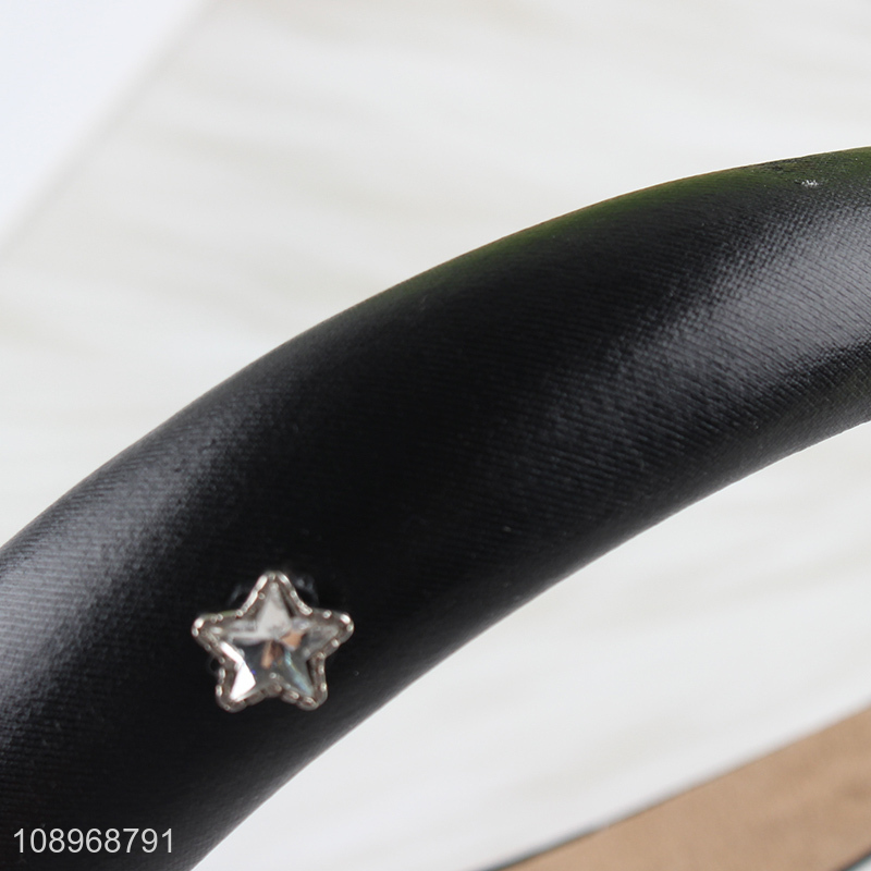 New Product Twinkling Star Headband Rhinestone Hair Hoop for Women Girls