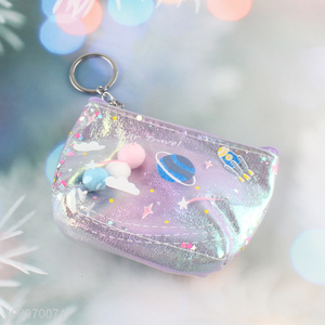 Online Wholesale Cute PVC Coin Wallet Zippered Coin <em>Purse</em> for <em>Women</em> Girls