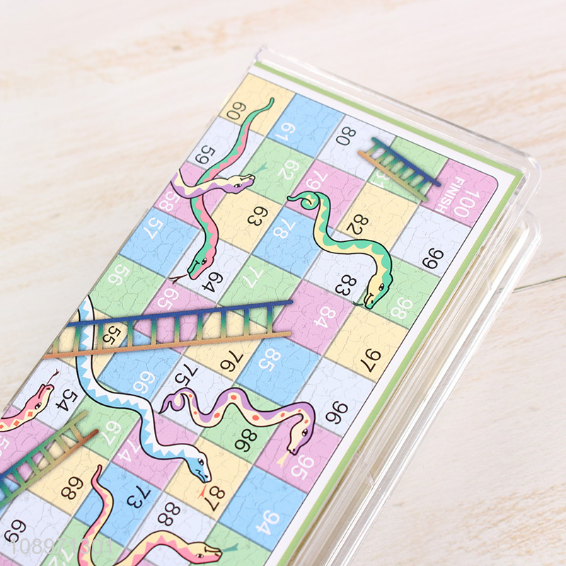New Product Magnetic Snakes and Ladders Board Game with Folding Board