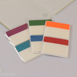 Top selling school office transparent index sticky notes label tabs