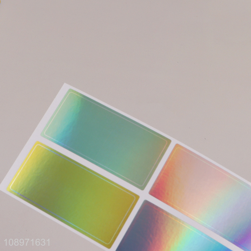 Good selling multicolor students label stickers wholesale