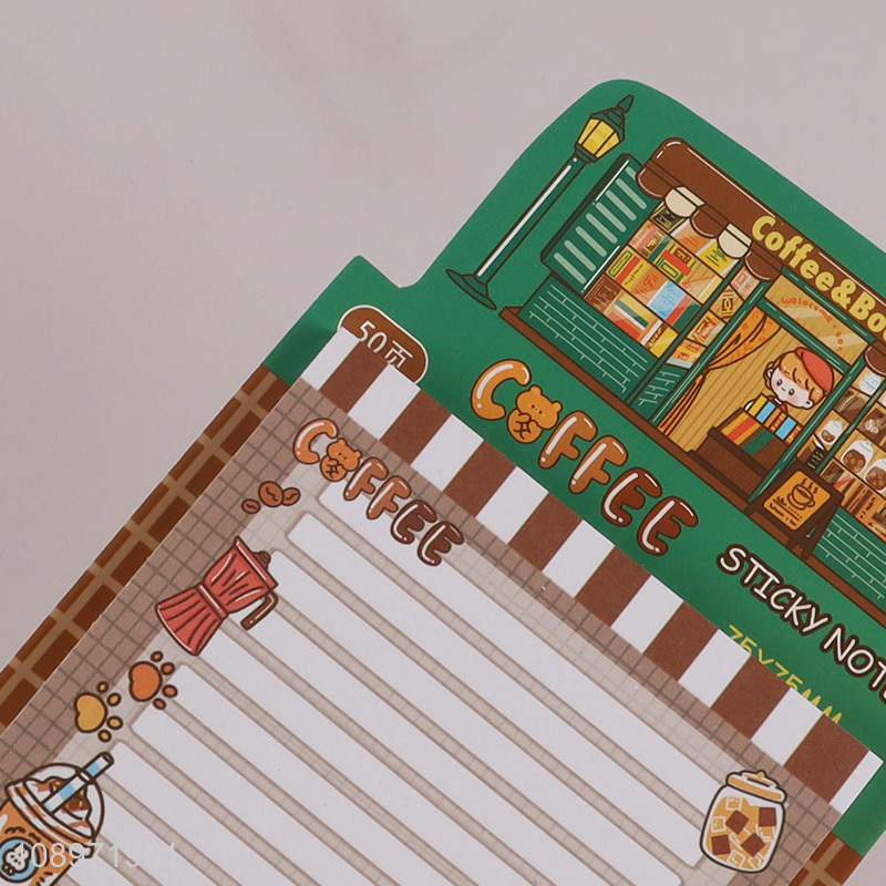 New style cartoon school office sticky notes post-it notes