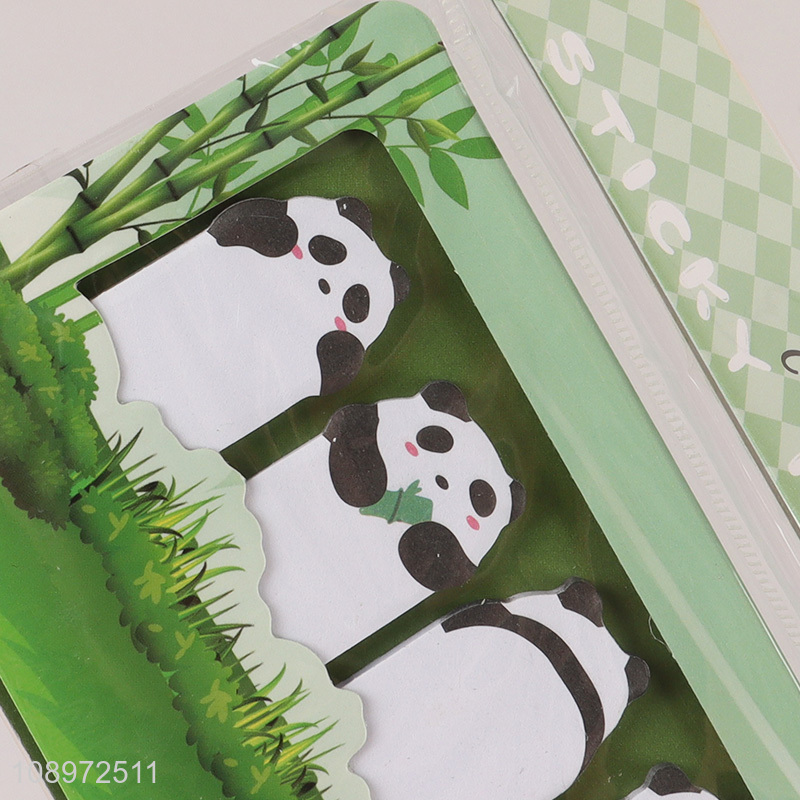 Top selling panda shape sticky notes post-it notes wholesale