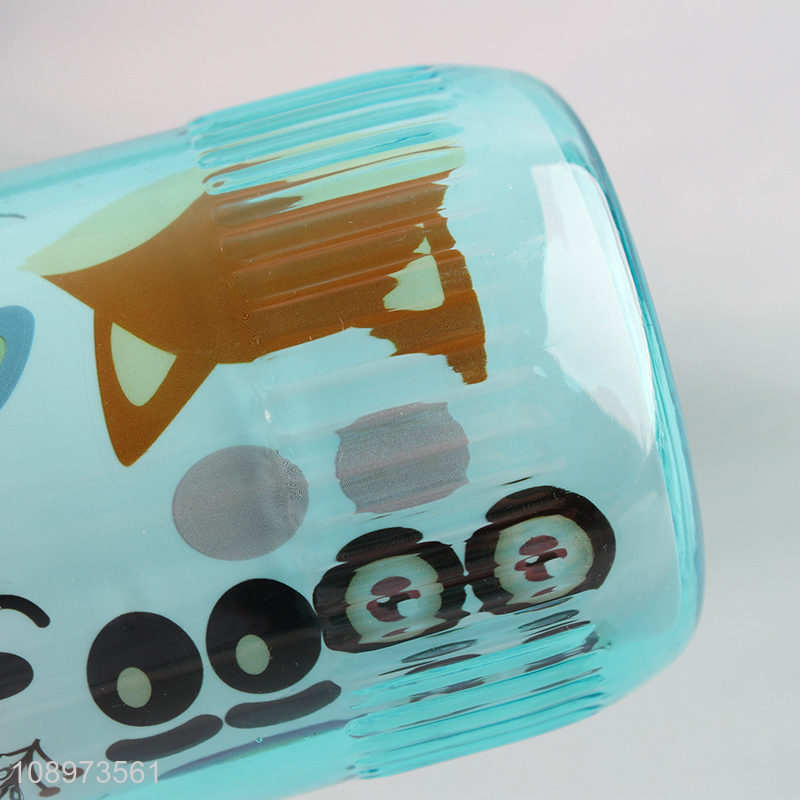 High Quality 450ml Portable Outdoor Kids Plastic Water Bottle