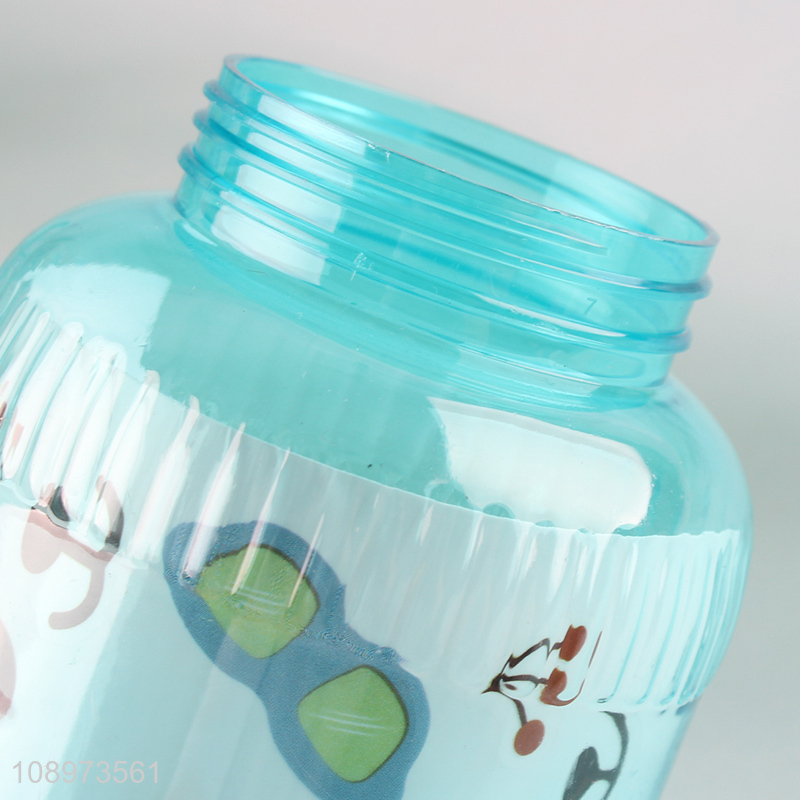 High Quality 450ml Portable Outdoor Kids Plastic Water Bottle