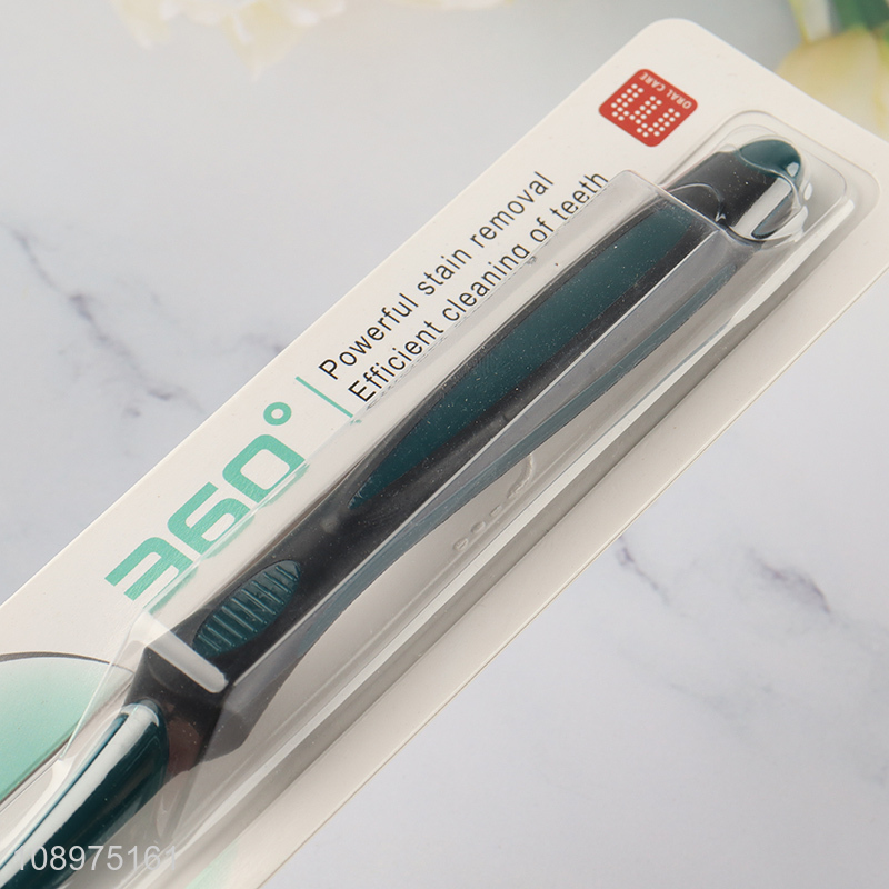 Hot selling powerful stain removal adult soft toothbrush wholesale