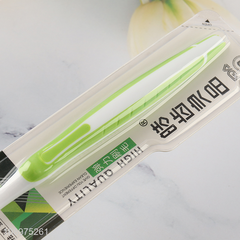 Best price adult oral care soft bristle toothbrush for sale