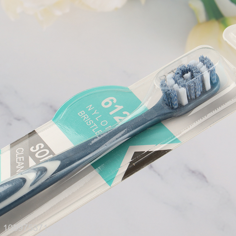 Low price adult professional nylon bristle toothbrush for oral care