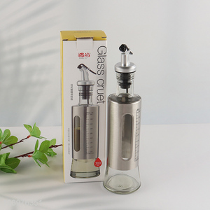 Best selling 300ml glass home kitchen seasoning bottle condiment bottle
