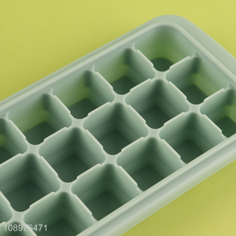 China wholesale silicone kitchen diy ice cube mold ice cube tray