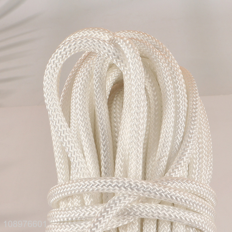 China Imports Outdoor Rock Climbing Rope Rappelling Rope with 2 Steel Hooks