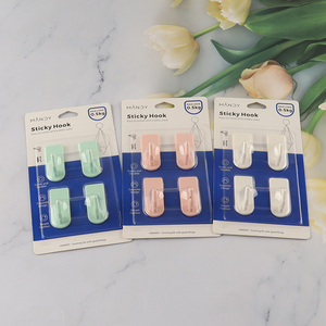 Top products household <em>plastic</em> strong adhesive sticky <em>hook</em> set