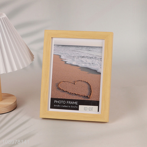 Good Quality 6X8 Inch MDF Wooden Picture Frame for Desktop Decor