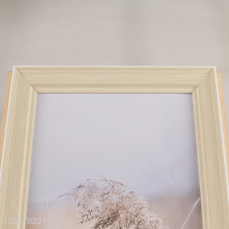 New Arrival 6X8 Inch MDF Standing Photo Frame for Tabletop Decor