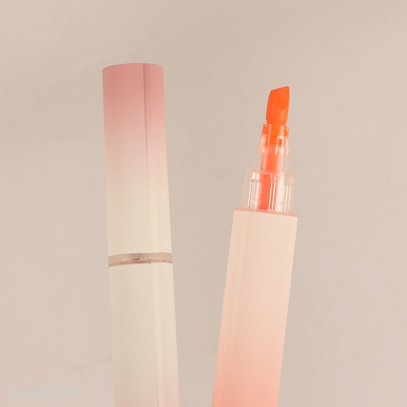 High Quality 4 Colors Eye Protective Higlighter Pens for Marking Drawing