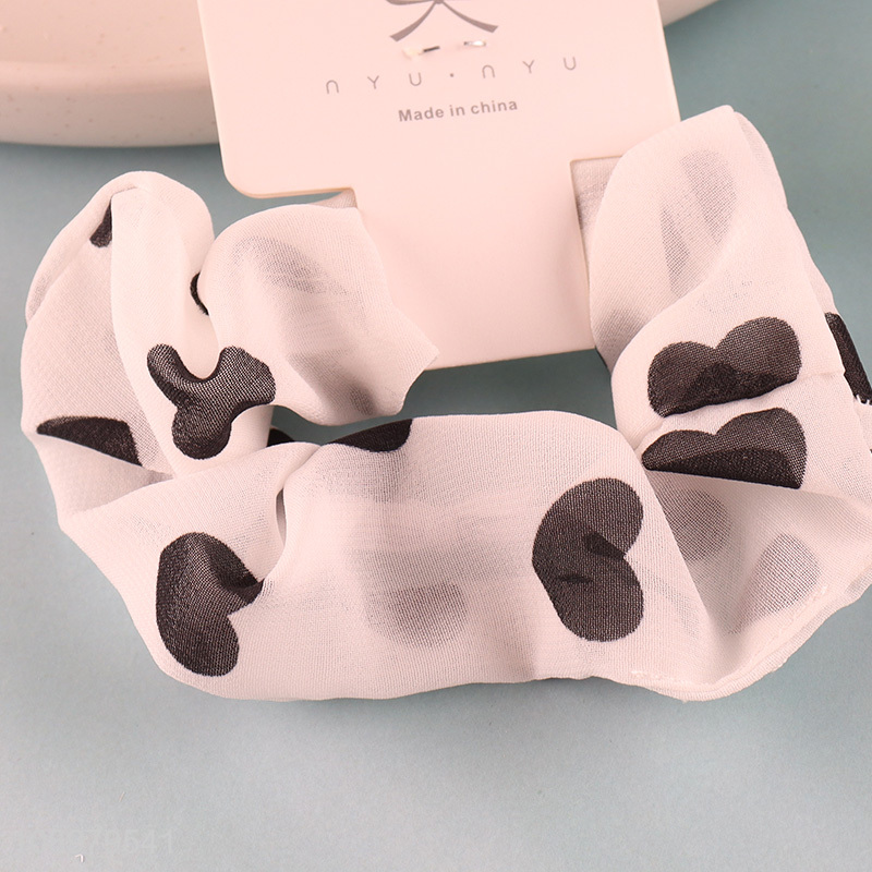 China products elastic hair accessories girls hair scrunchies hair rope