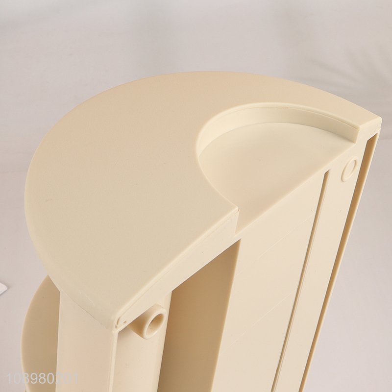 Good quality desktop makeup brush holder organizer cosmetic storage container