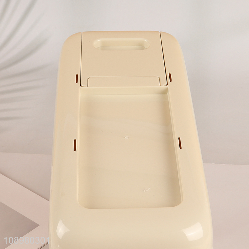 Hot selling plastic knife block and utensil holder 2-in-1 knife holder stand