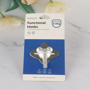 China products heavy duty household wall mounted hook for bathroom kitchen