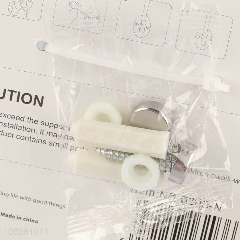 Low price heart shape heavy duty wall-mounted hook stainless steel hook