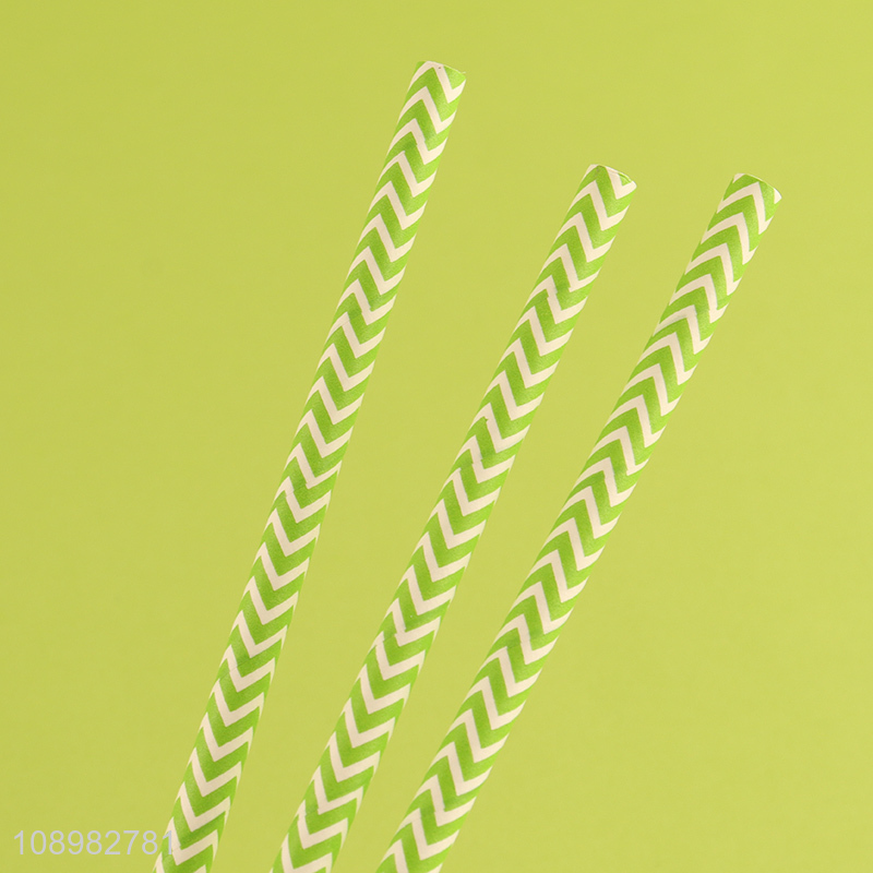 Hot selling disposable paper drinking straw for coffee juice