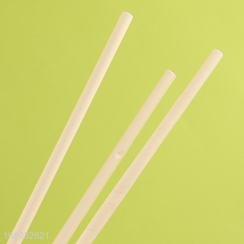 Low price cartoon disposable paper drinking straw for sale