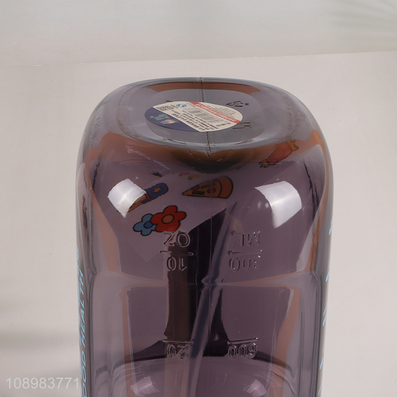 New Arrival 1590 2740ml Plastic Fitness Sports Water Bottle Jug with Handle