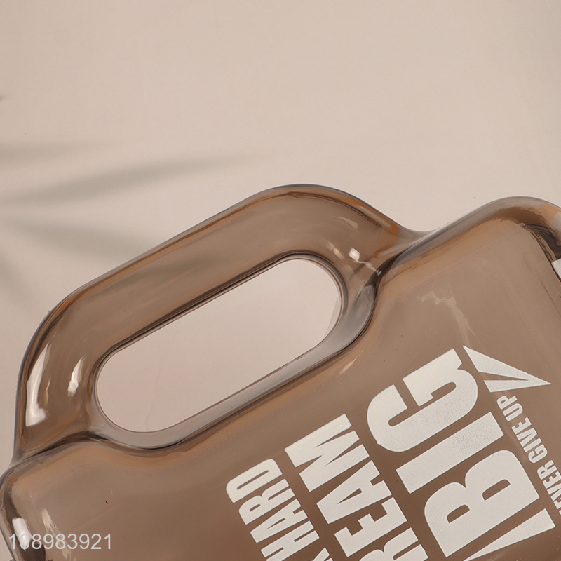 New Arrival 1910ml Portable Leak Proof Plastic Sports Water Bottle Jug