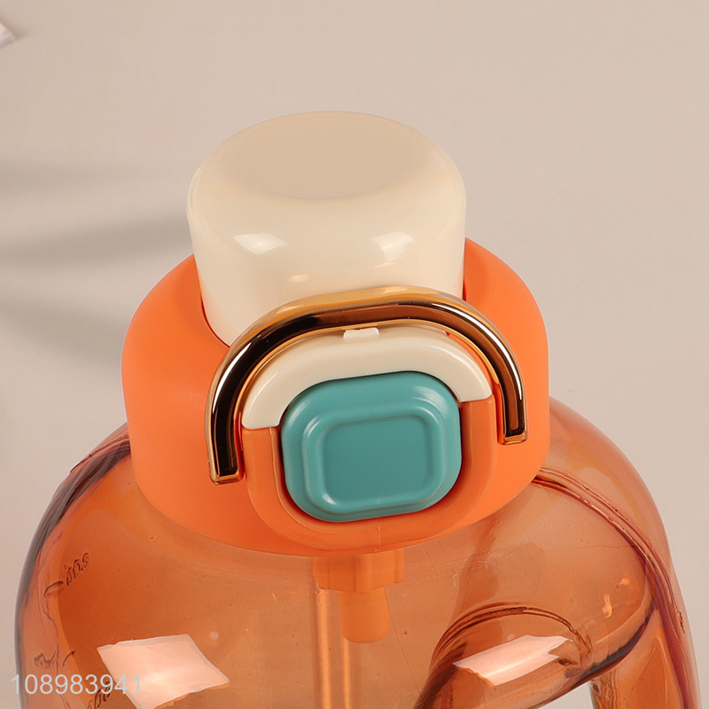 China Imports 1110ml Portable Plastic Water Bottle Jug for Fitness Gym