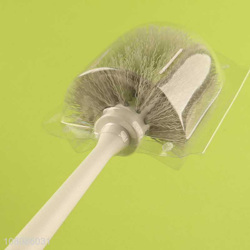 Good selling bathroom accessories reusable toilet brush cleaning brush