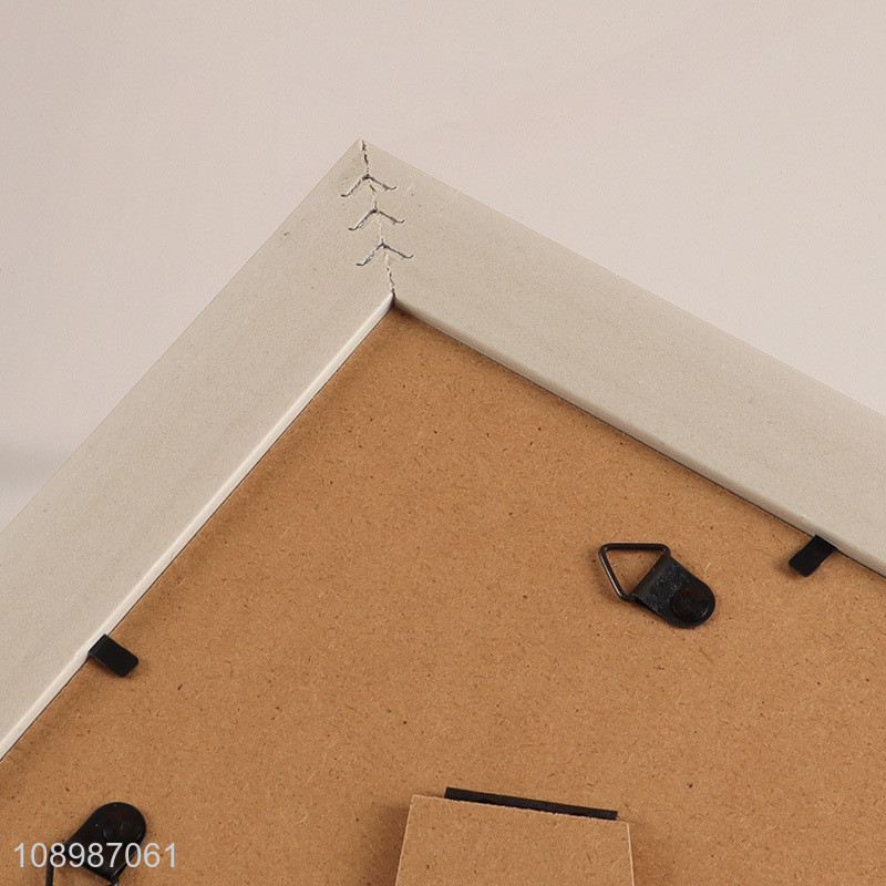 China Product 6X8 Inch MDF Picture Frame Rustic Wooden Photo Frame