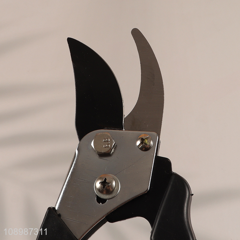 High Quality 8 Inch Stainless Steel Pruning Shears Garden Scissors Gardening Tools