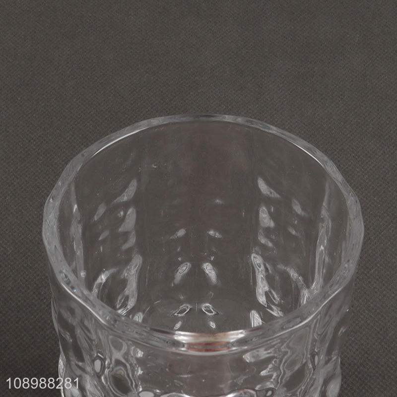 China Imports 400ml Glass Juice Cocktail Cup Beer Mug with Handle