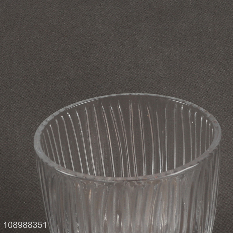 Wholesale 280ml Clear Glass Mug Glass Wine Glasses for Liquor Scotch
