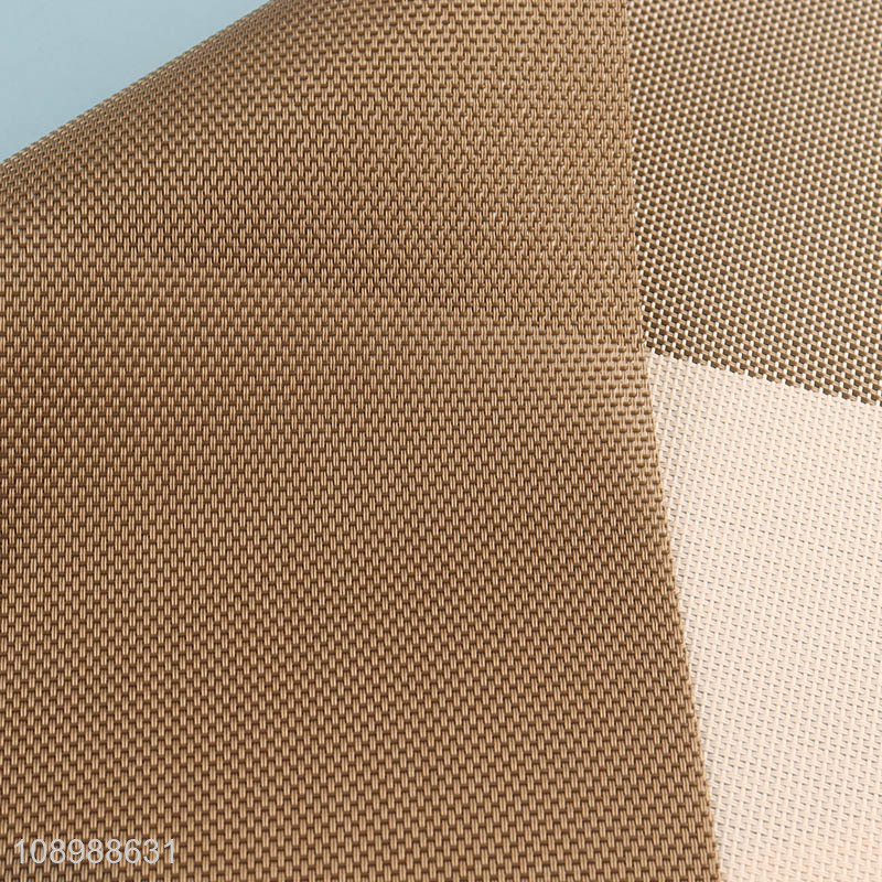 China factory tabletop decoration rectangle place mat dinner mat