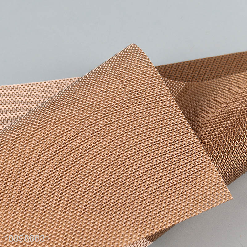 China factory tabletop decoration rectangle place mat dinner mat