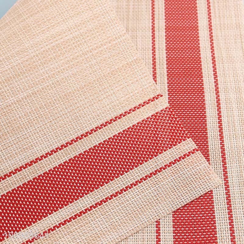 Poular products decorative rectangle place mat dinner mat for sale