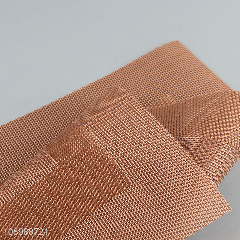 Best selling home restaurant tabletop decoration textilene place mat wholesale