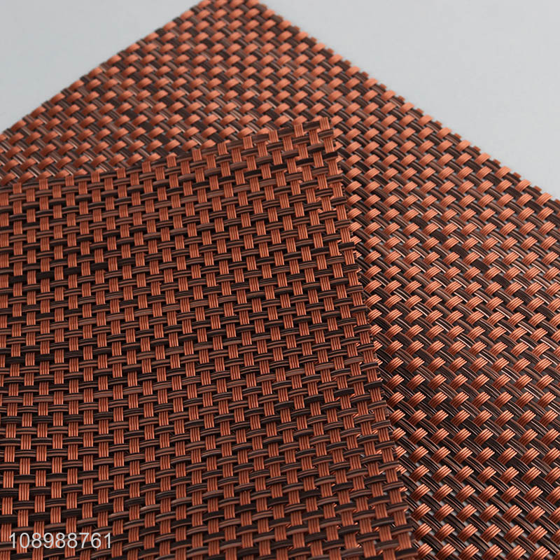 Good sale home restaurant non-slip dining table place mat wholesale