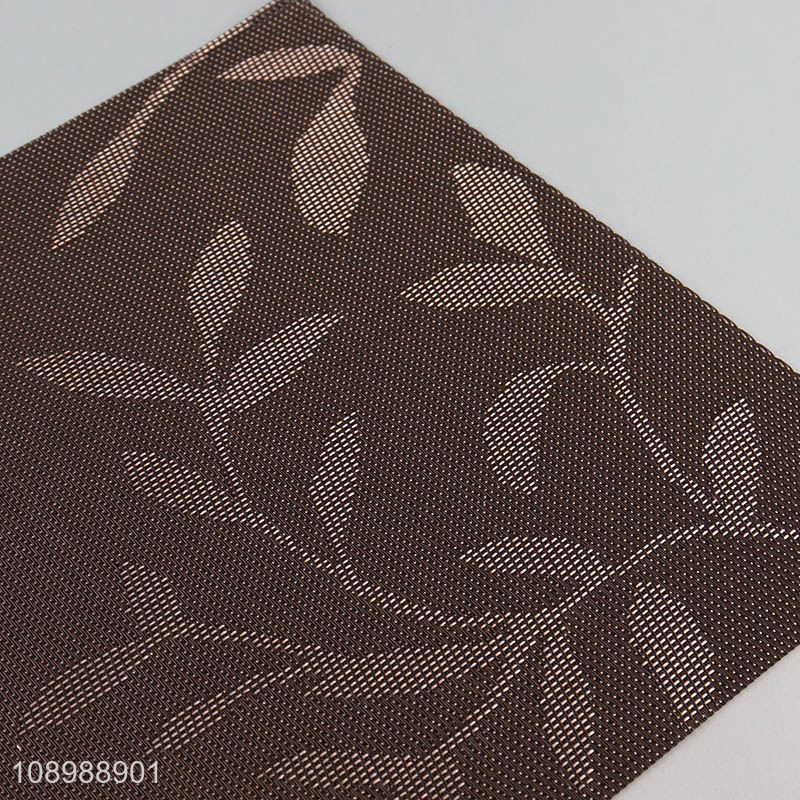 Top selling tabletop decoration anti-slip dinner mat place mat wholesale