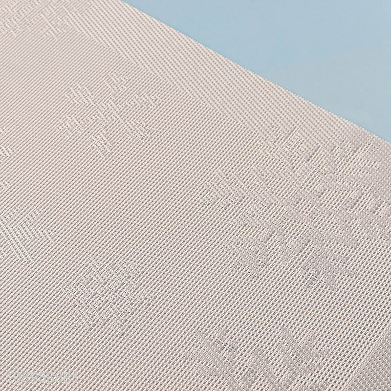 Good price rectangle non-slip table dining place mat for home hotel